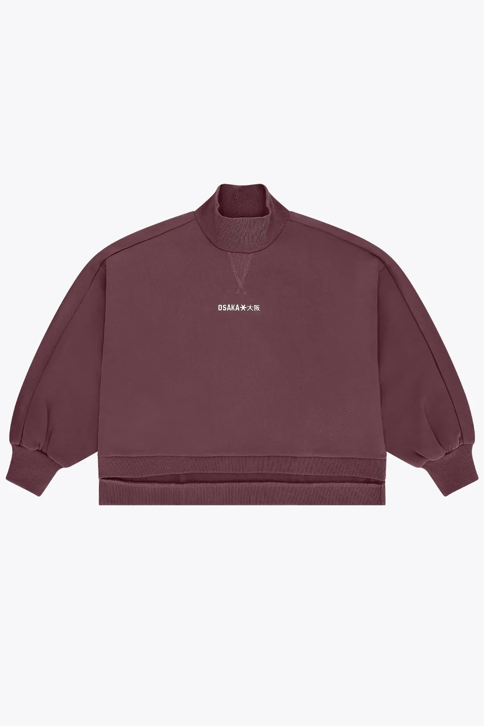 osaka-women-mockneck-sweater-peppercorn-maglione-oversize image 1