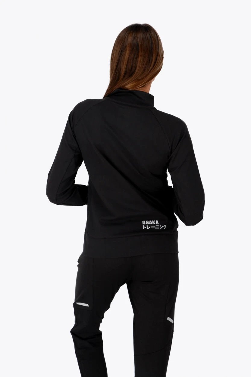 osaka-women-track-top-giacca-full-zip-black image 5