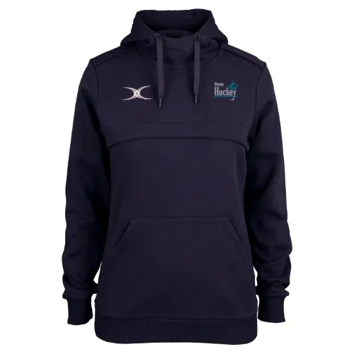 grays-photon-felpa-cappuccio-donna-devon-hockey-blu-navy image 1