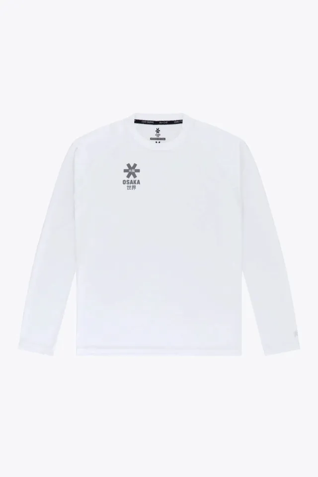 osaka-men-training-tee-long-sleeve-white-maglia-termica image 1
