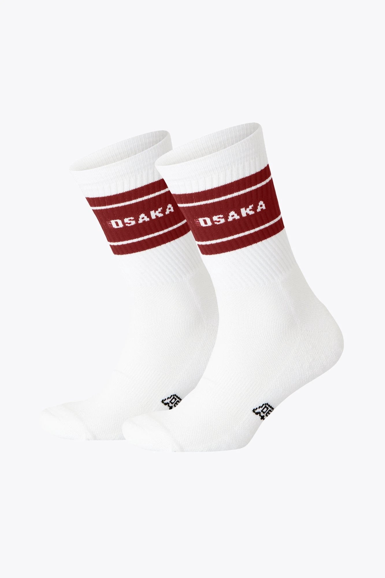 osaka-colourway-socks-duo-pack-calze-sportive-maroon image 2
