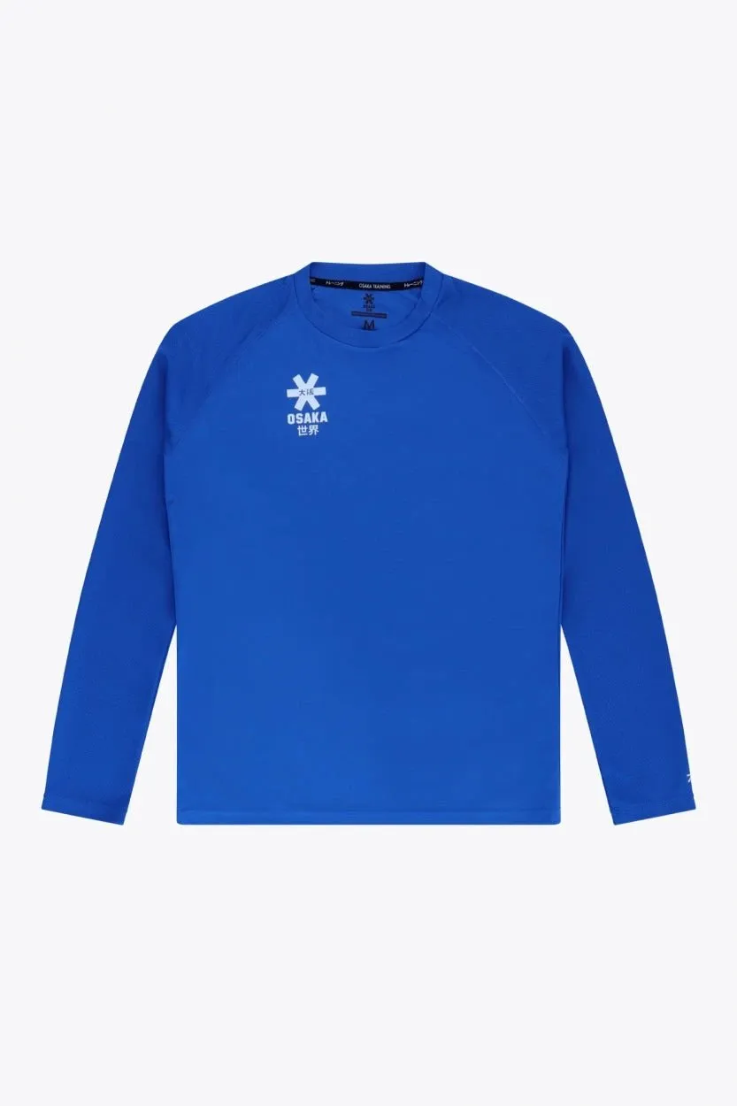 osaka-training-tee-uomo-maniche-lunghe-royal-blue image 1