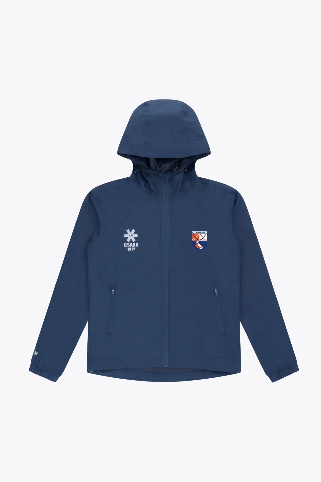 osaka-hc-bloemendaal-kids-training-jacket-giacca-training-bambino-navy image 1
