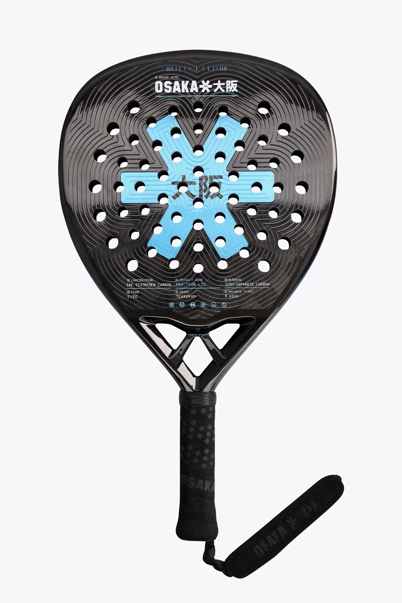 osaka-padel-pro-tour-ltd-power-racket-silver-lake-blue image 1