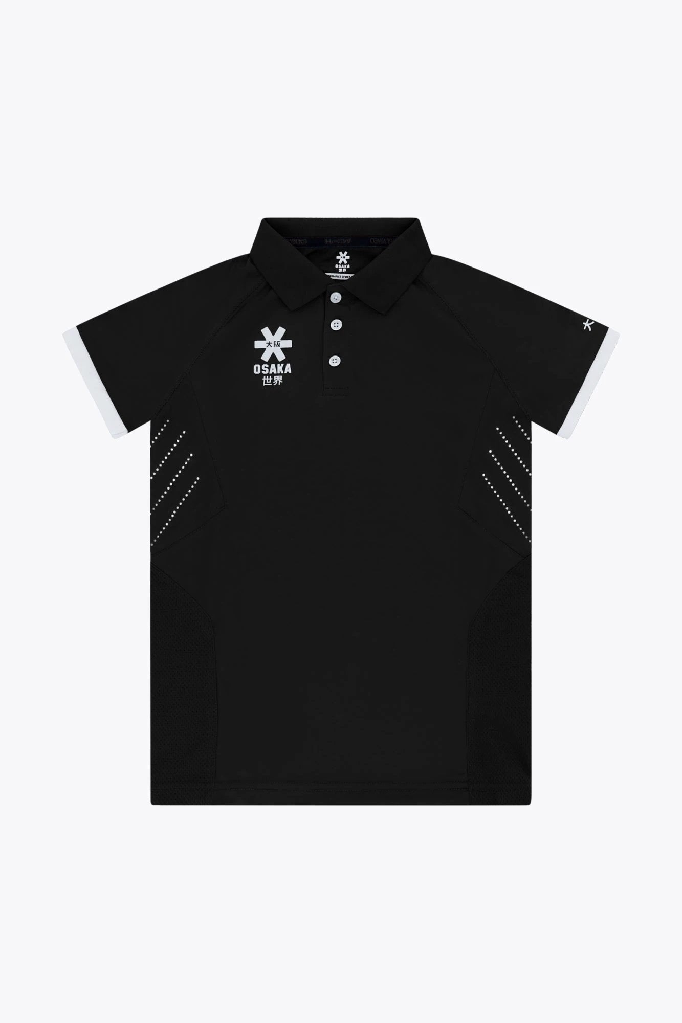 osaka-kids-polo-jersey-black image 1