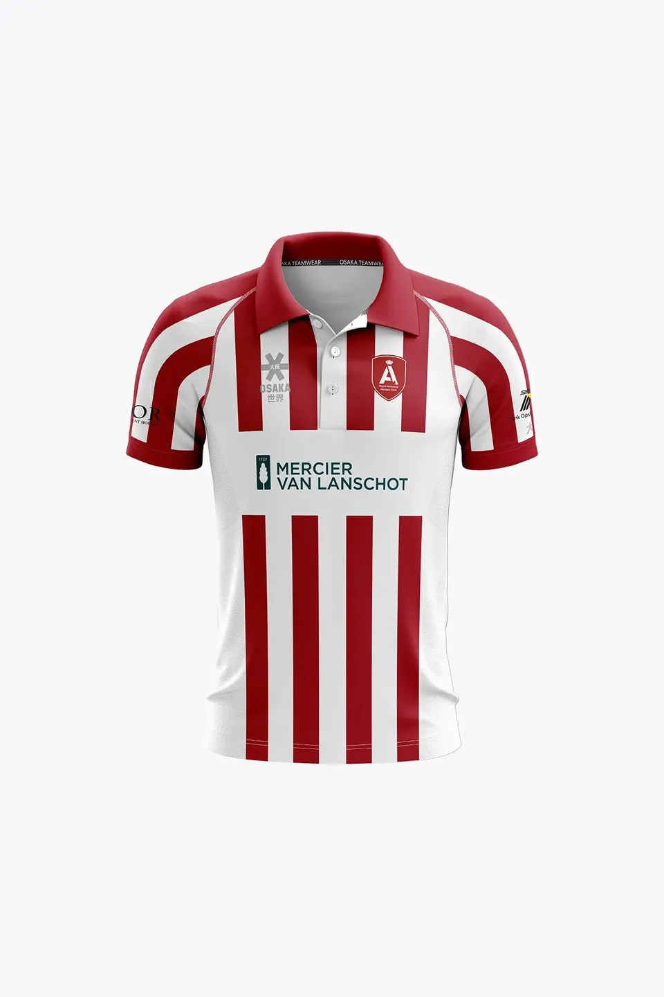 osaka-rahc-polo-jersey-bambino-rosso-bianco image 1