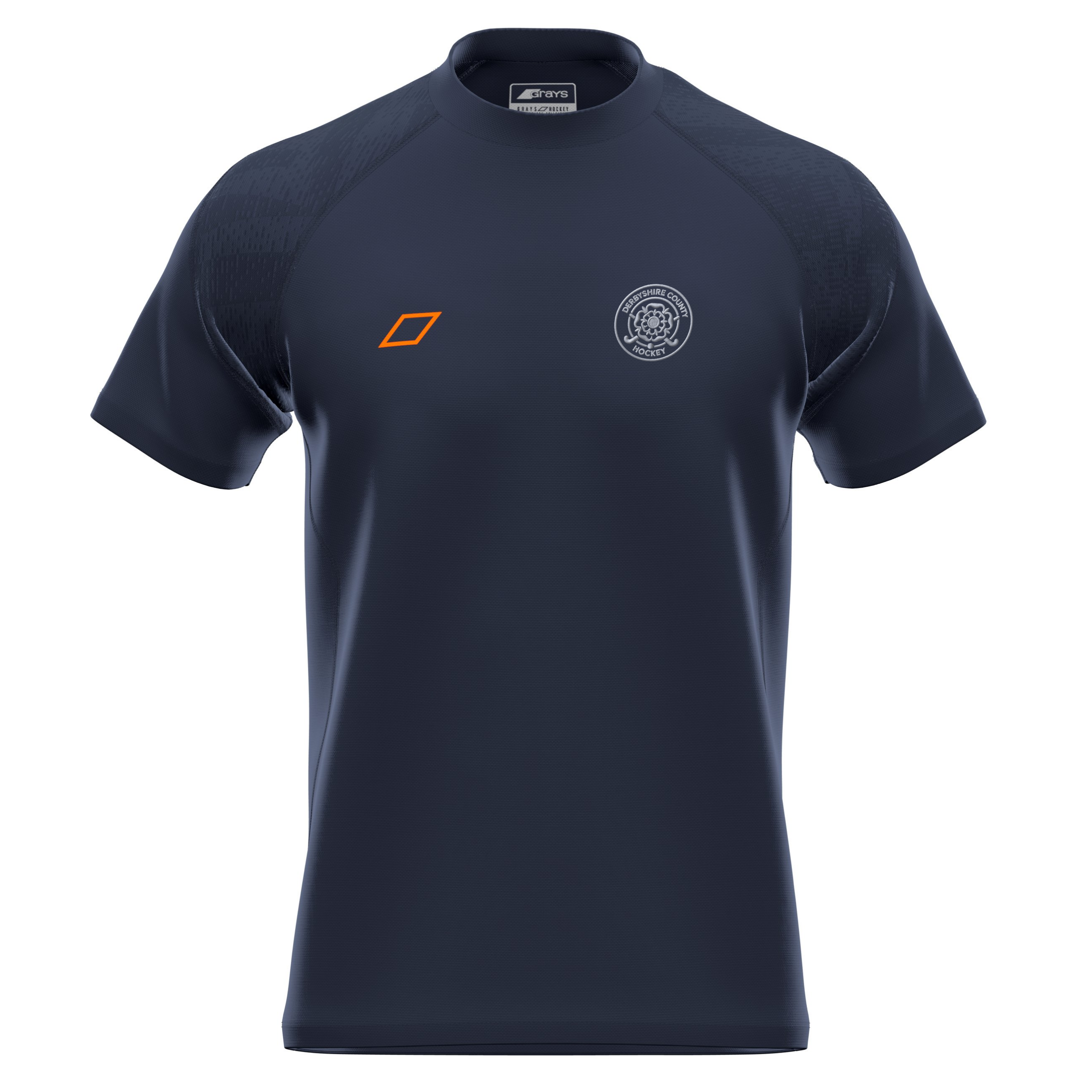 grays-gts-maglia-training-hockey-prato-derbyshire-senior-blu-navy image 1