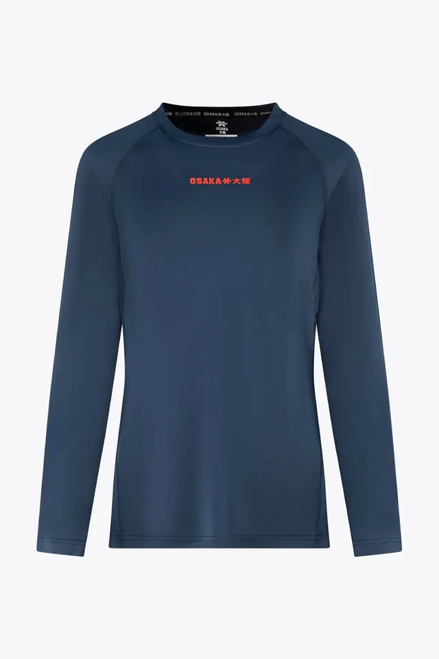 osaka-women-tee-court-manica-lunga-olympian-maglia-training-donna image 1
