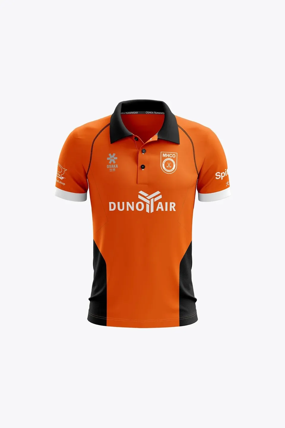 osaka-mhco-kids-polo-jersey-hockey-orange image 1