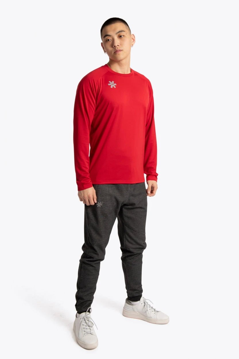 osaka-men-training-tee-manica-lunga-rosso image 4