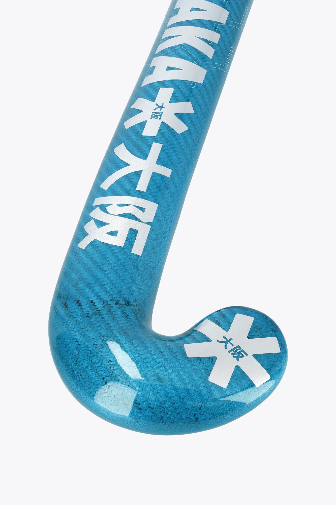 osaka-field-hockey-stick-mid-bow-85-mazza-hockey-blue-topaz image 2
