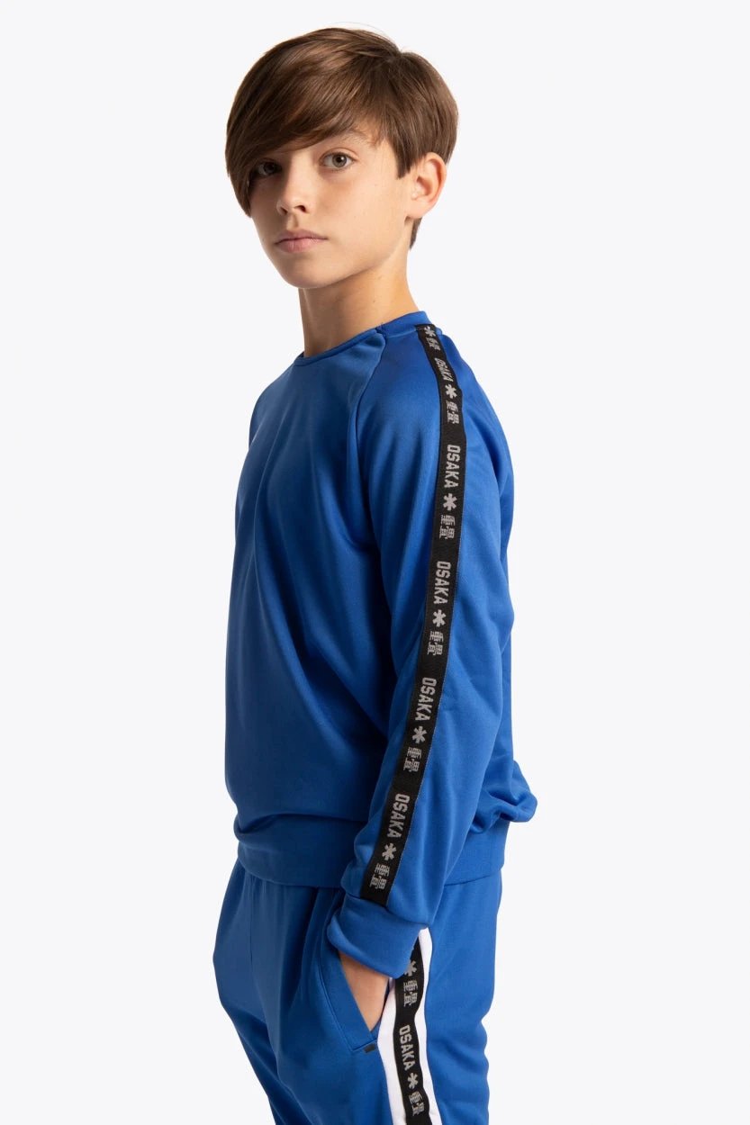 osaka-kids-training-sweater-royal-blue image 6