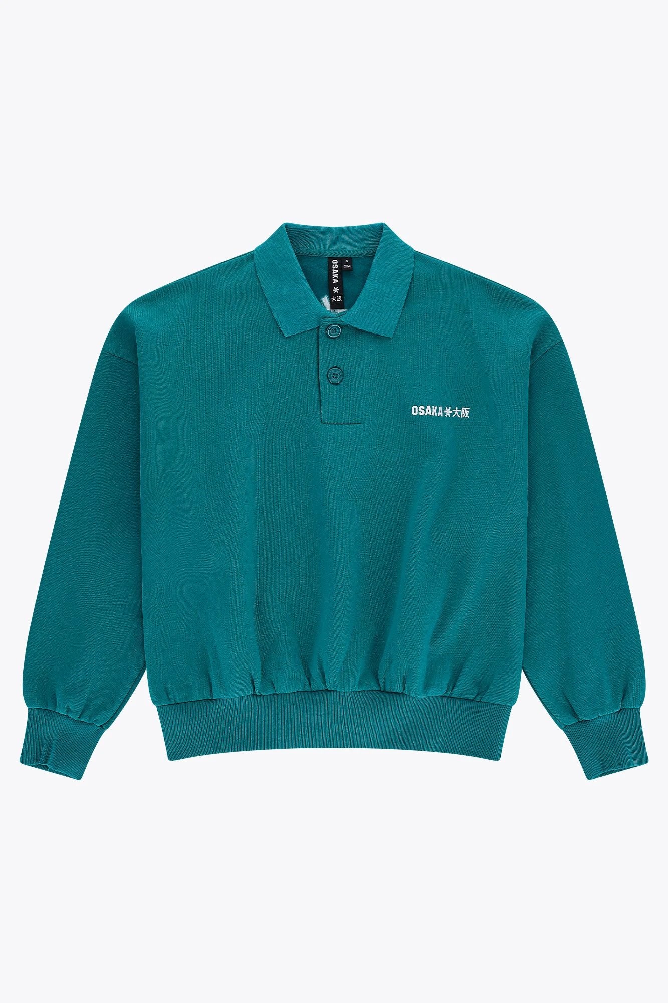 osaka-men-polo-sweater-transformative-teal image 1