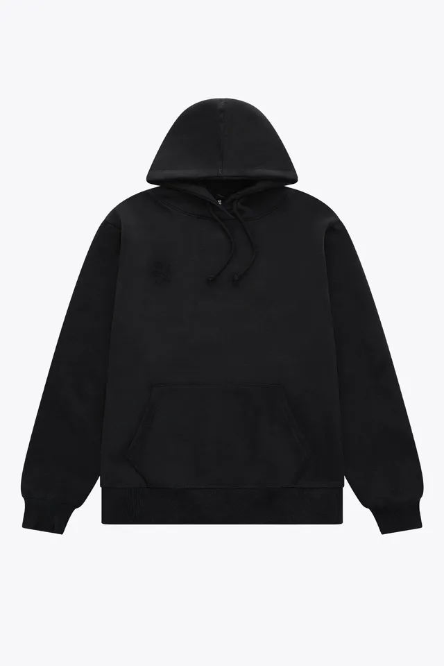 osaka-unisex-hoodie-basic-felpa-cappuccio-unisex-nera image 1