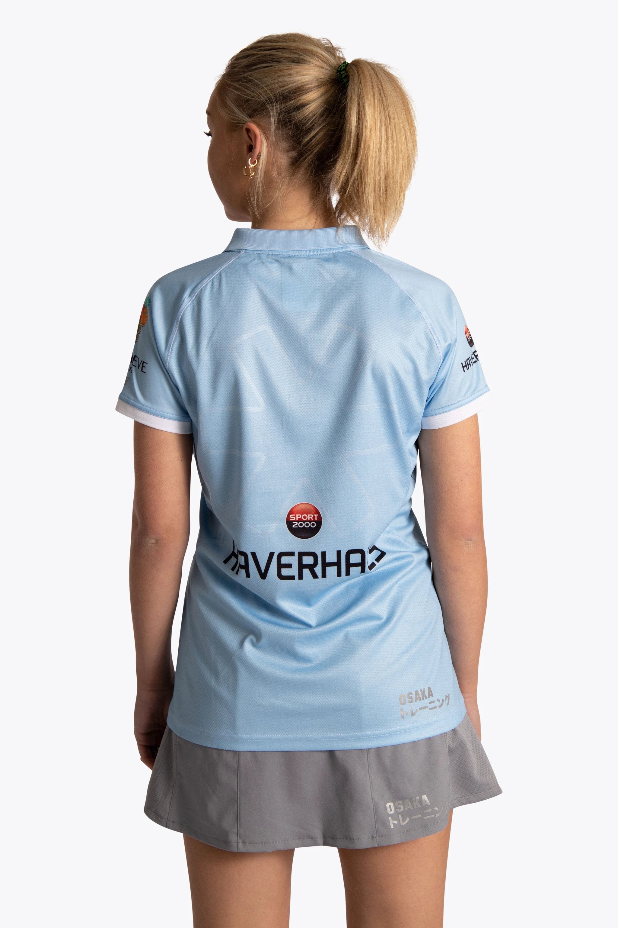 osaka-xenios-polo-jersey-donna-light-blue-grey image 4