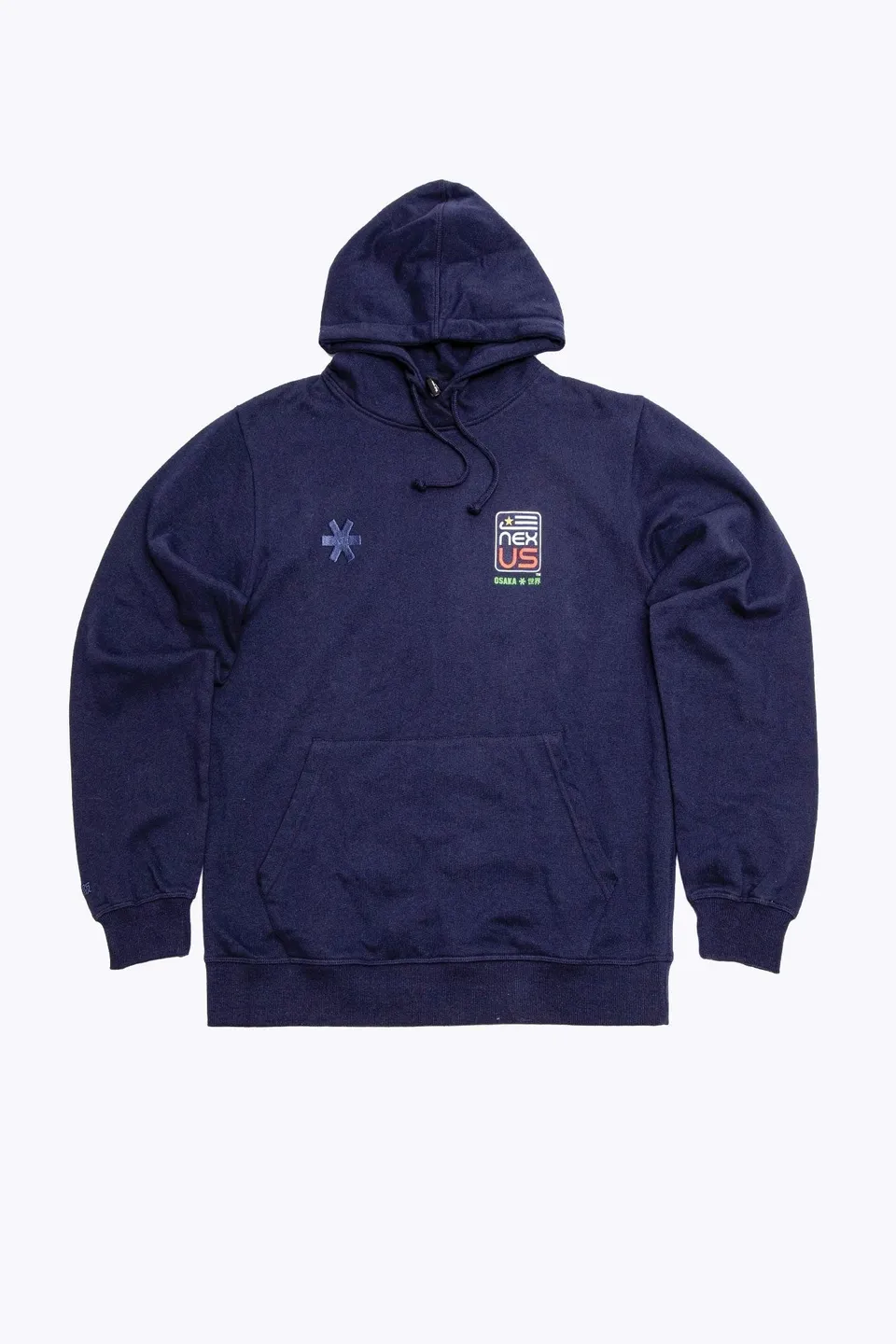 osaka-x-nexus-hoodie-felpa-con-cappuccio-navy image 1
