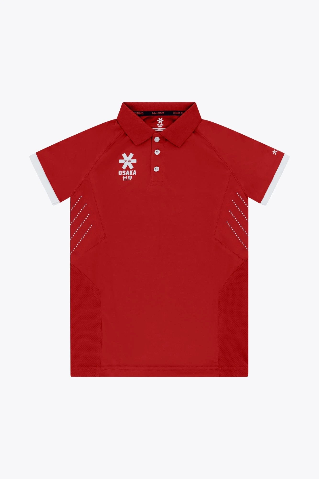 osaka-kids-polo-jersey-red image 1