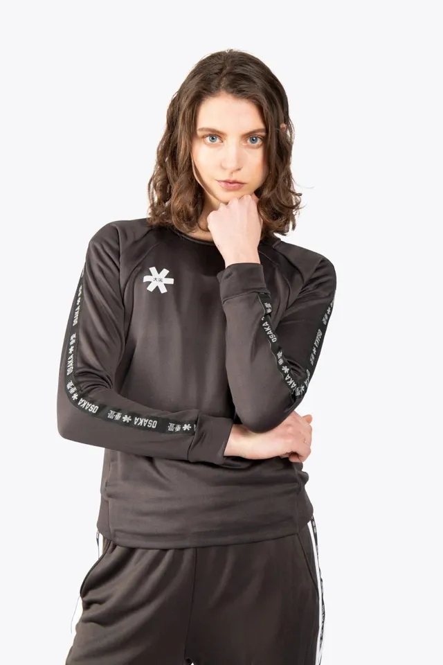 osaka-women-training-sweater-felpa-allenamento-black image 1
