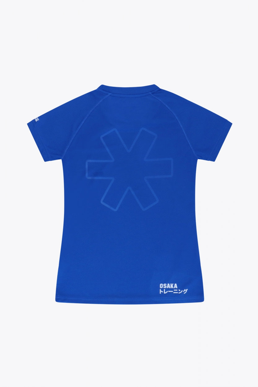 osaka-women-training-tee-t-shirt-allenamento-donna-royal-blue image 2