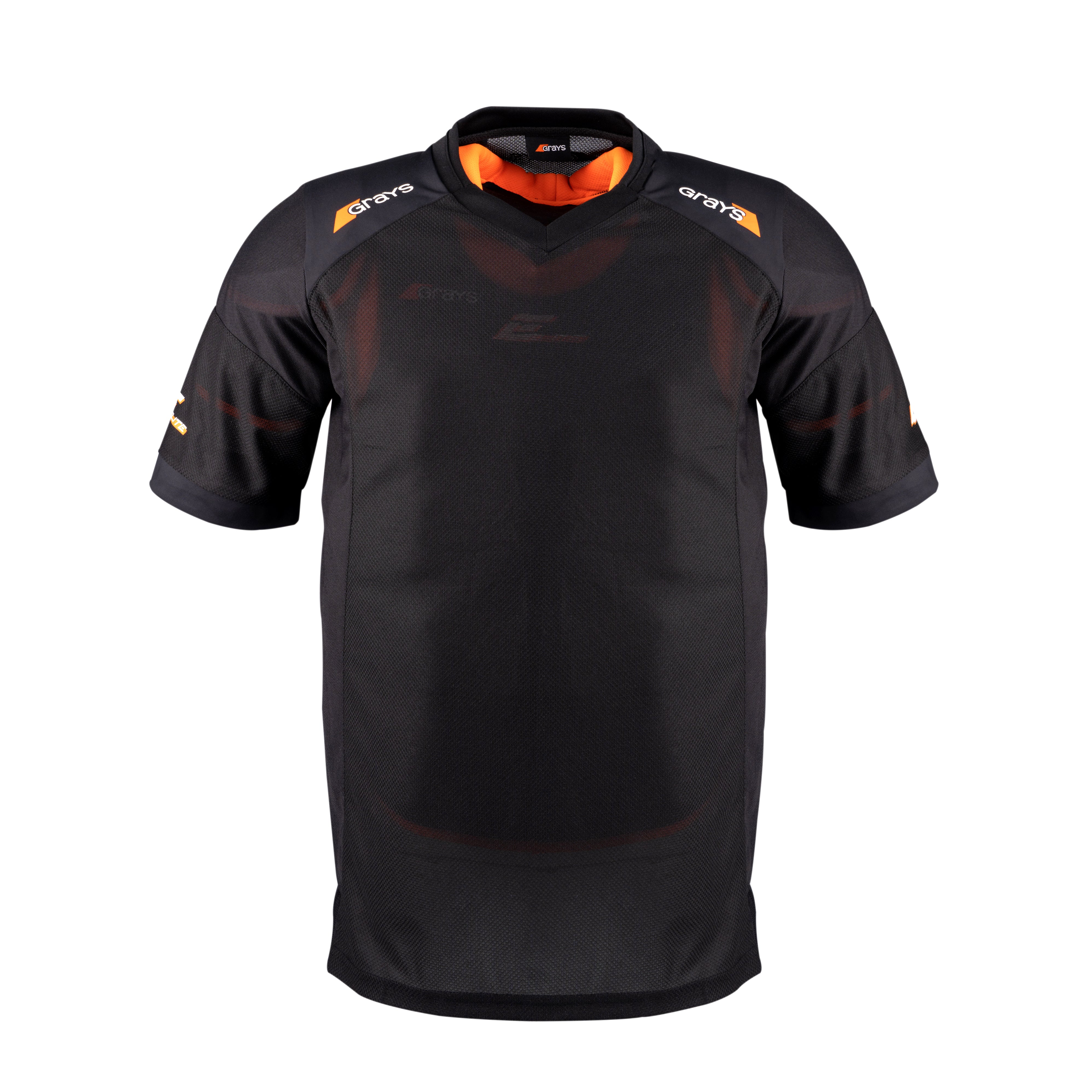 grays-elite-pro-gk-smock-junior-maglia-portiere-nero-giallo-fluo image 3