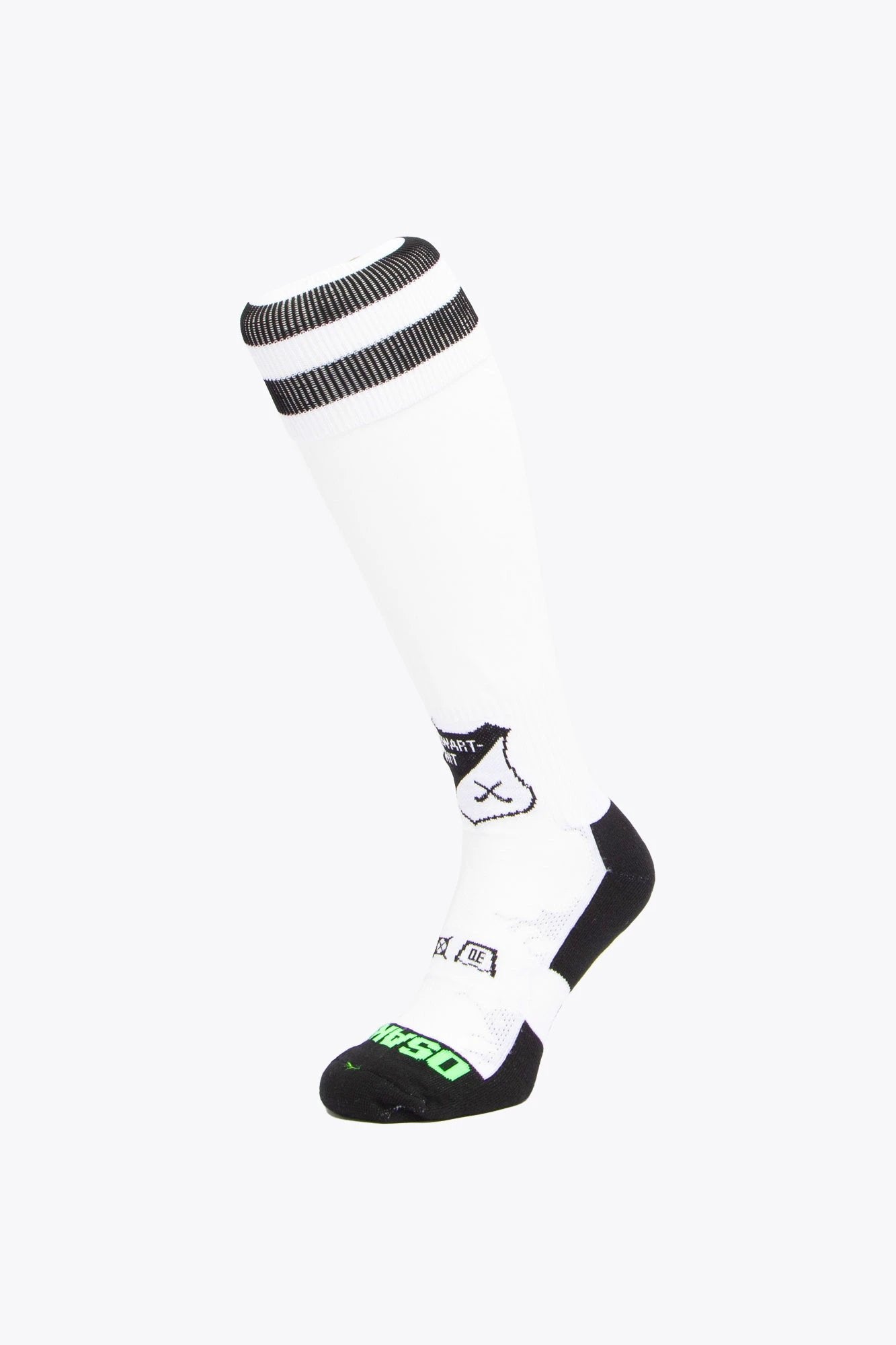 osaka-hc-zwart-wit-calze-hockey-bianco image 1