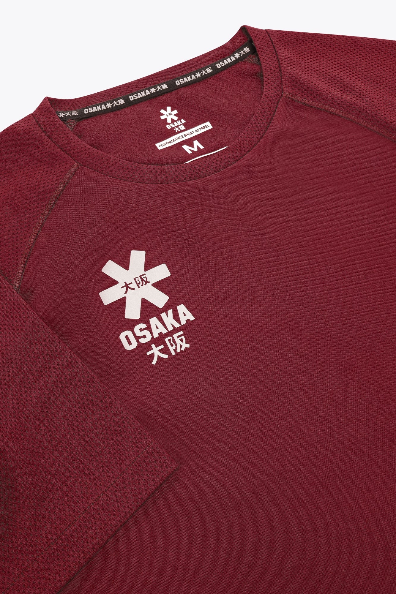 osaka-men-training-tee-bordeaux image 3