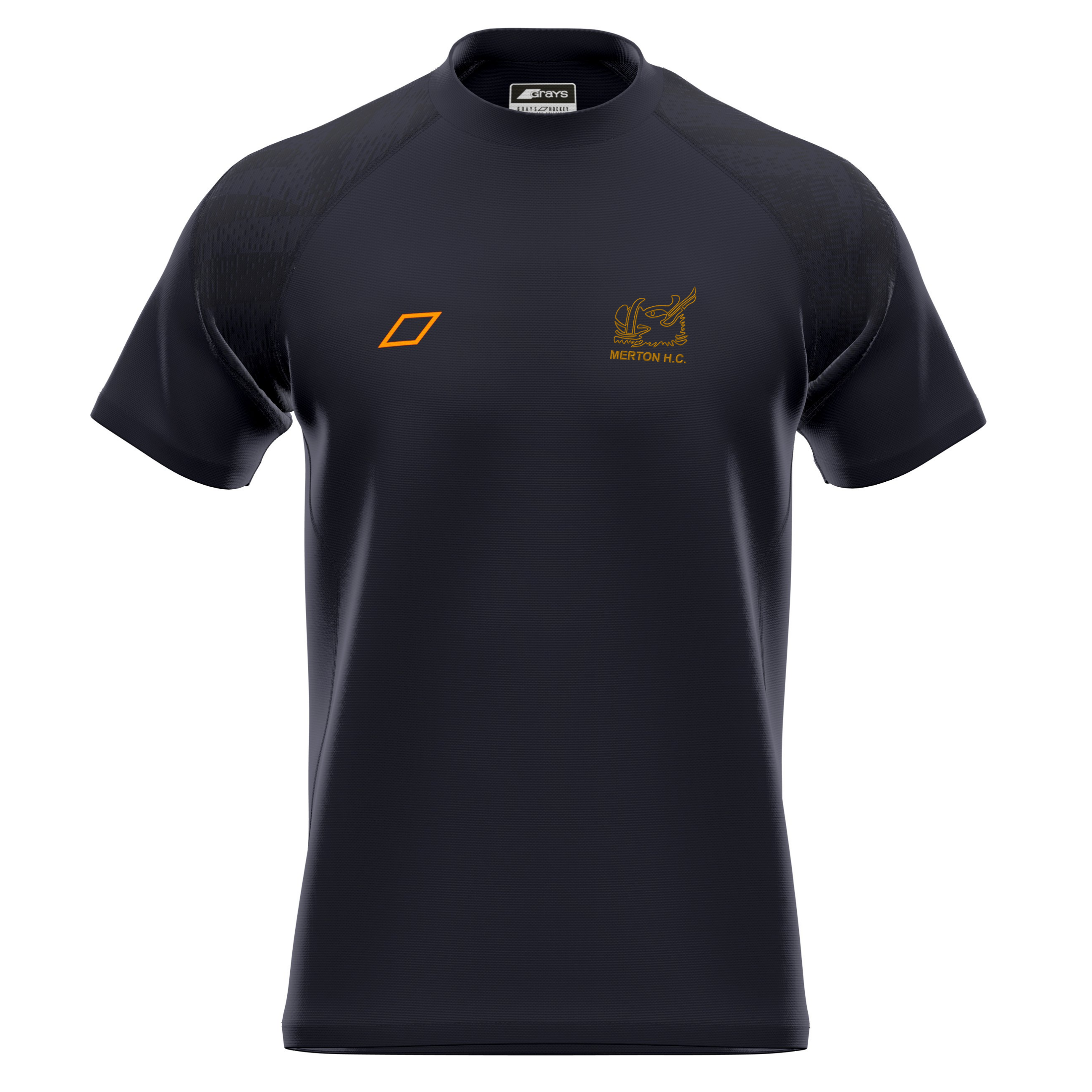 grays-merton-hc-gts-t-shirt-manica-corta-junior-nera image 1