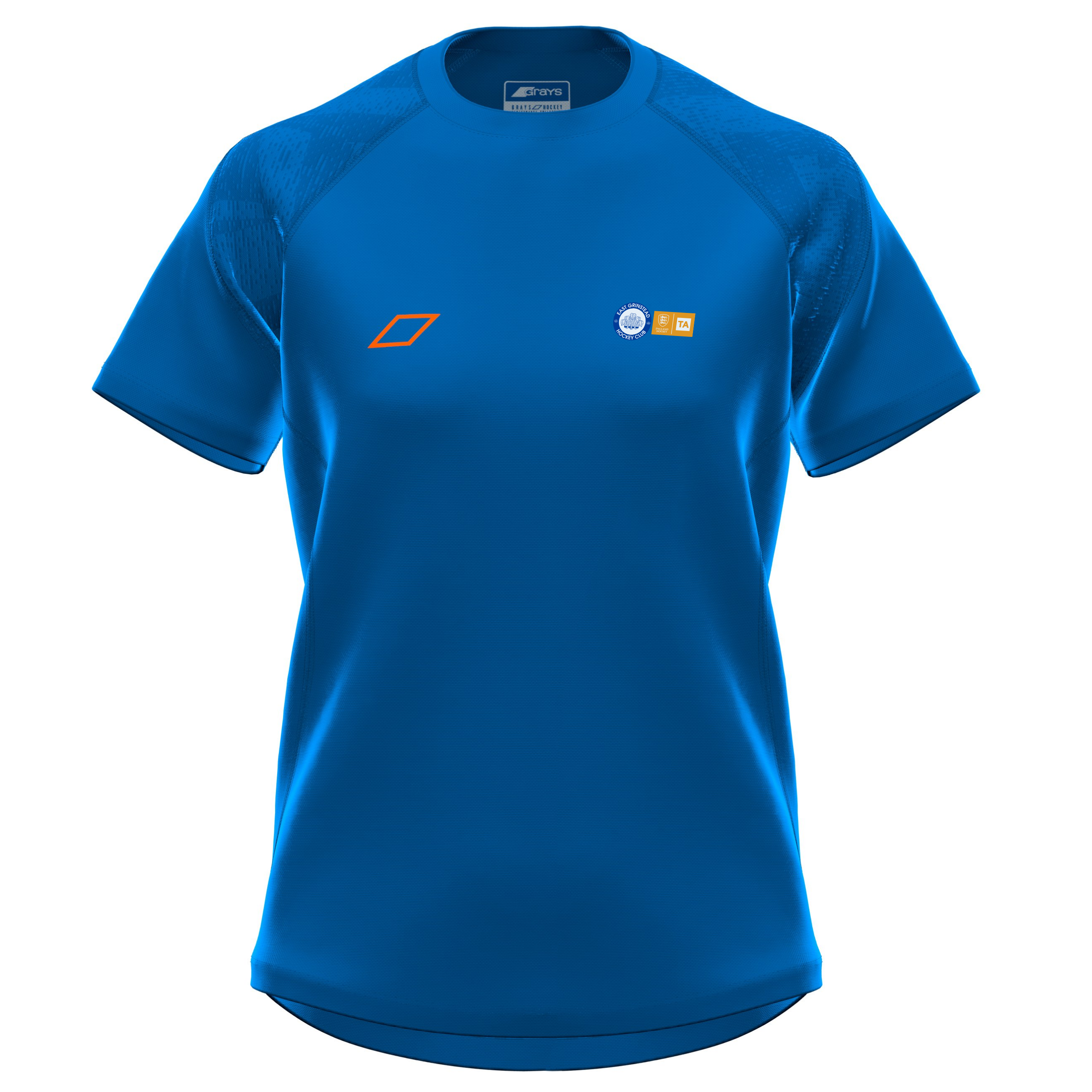 grays-gts-maglia-allenamento-donna-east-grinstead-ta-royal-manica-corta image 1