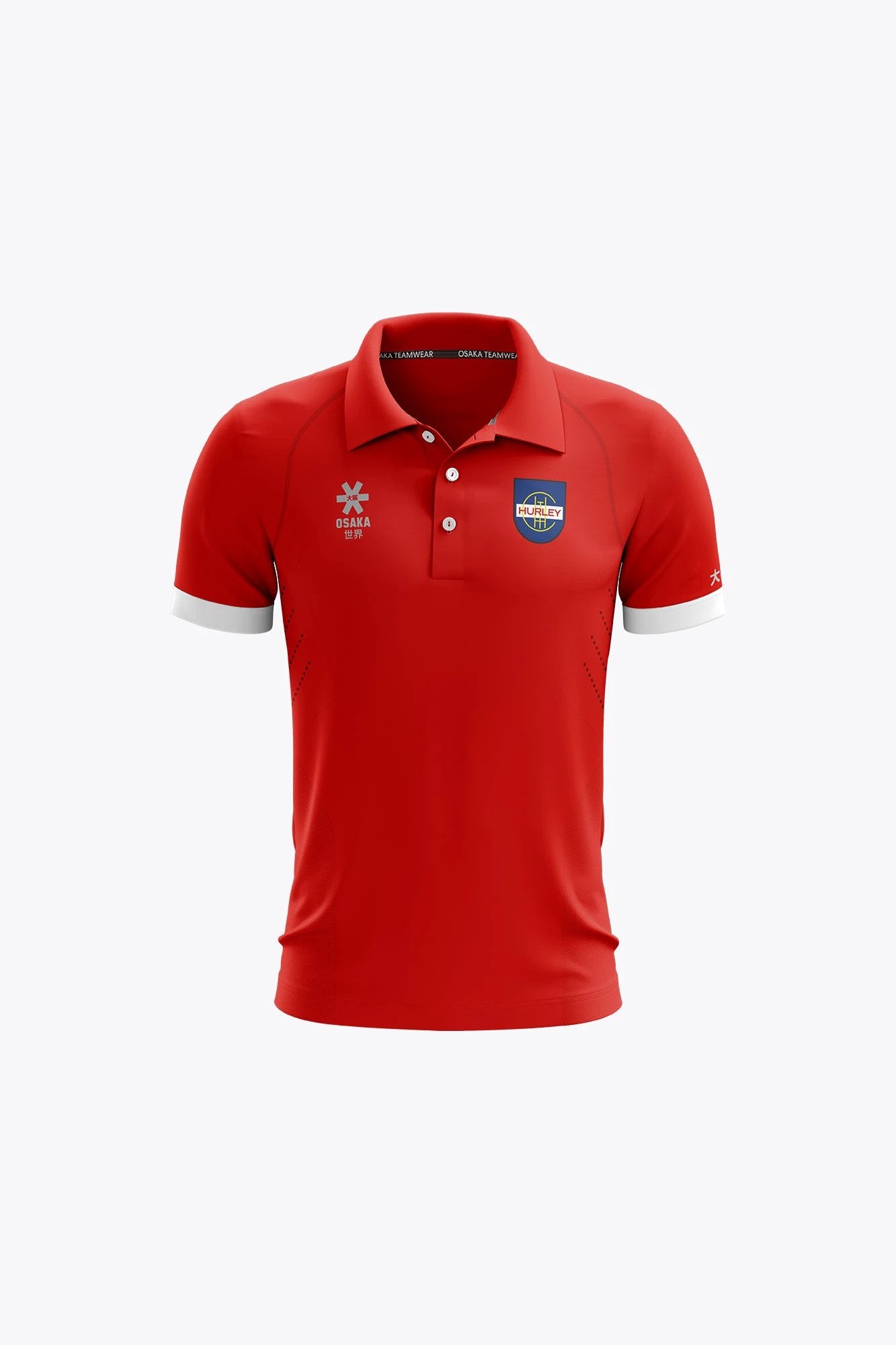 osaka-hurley-deshi-polo-jersey-bambino-rossa image 1