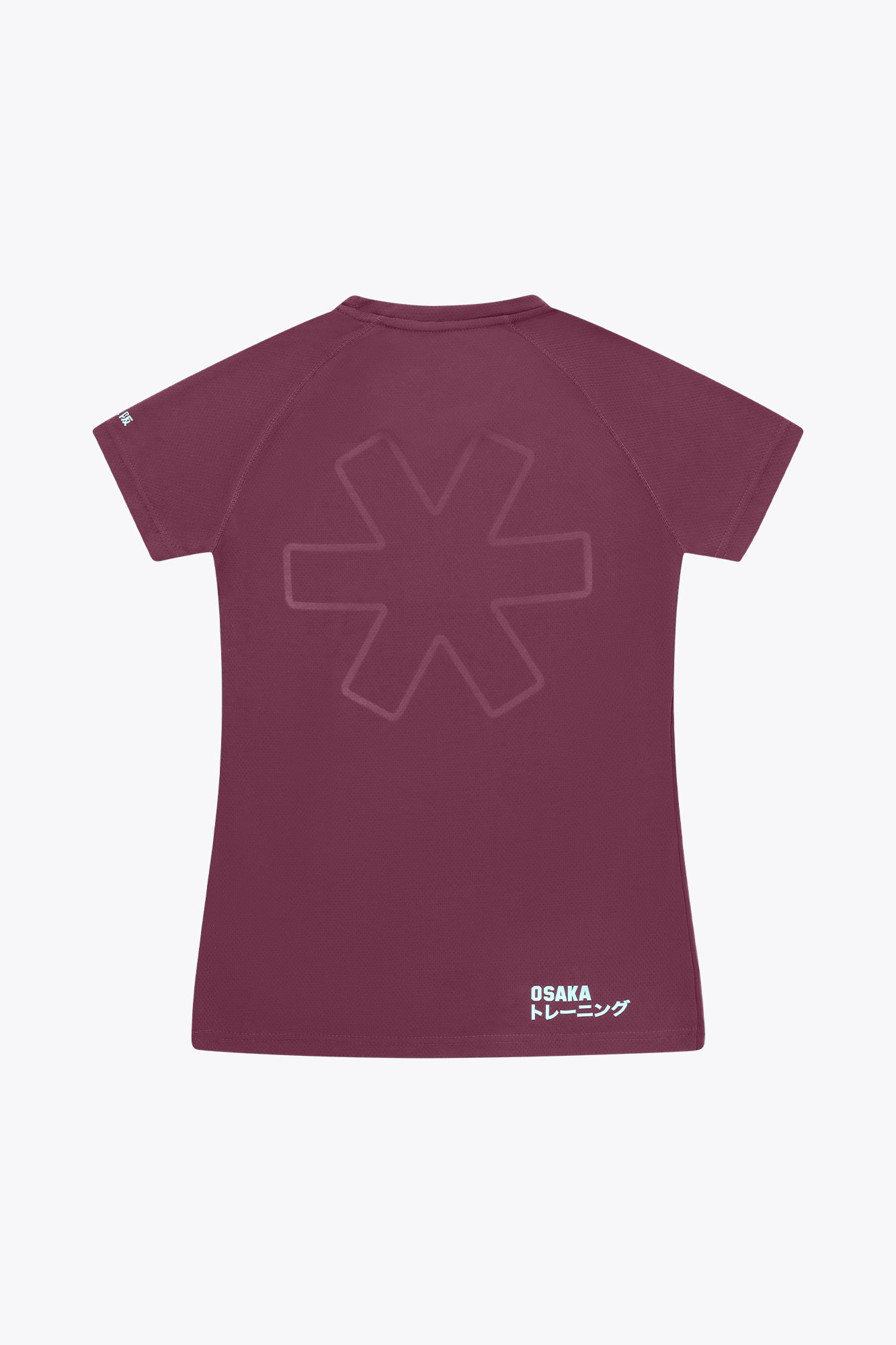 osaka-women-training-tee-t-shirt-allenamento-donna-bordeaux image 2