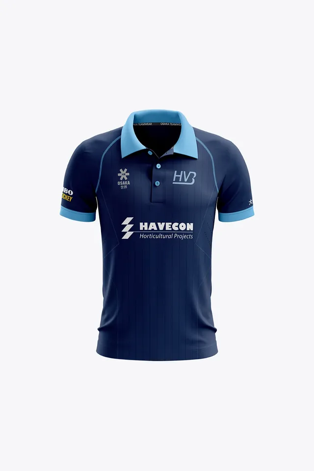 hv-bleiswijk-kids-polo-jersey-navy-maglia-polo-bambino-hockey image 1
