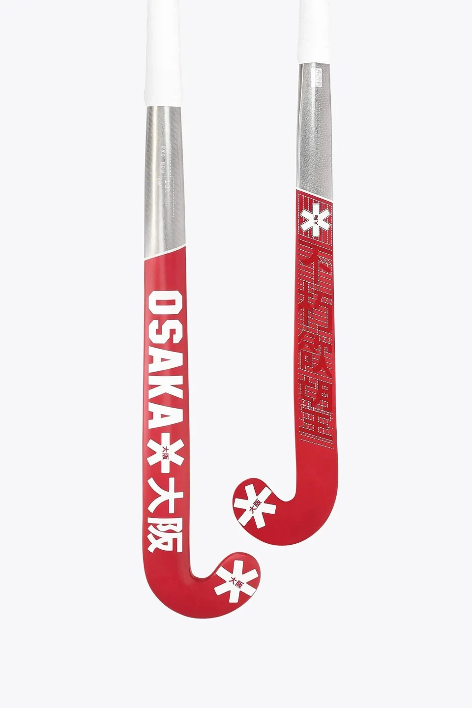 osaka-indoor-hockey-stick-pro-bow-10-pompeian-red image 1