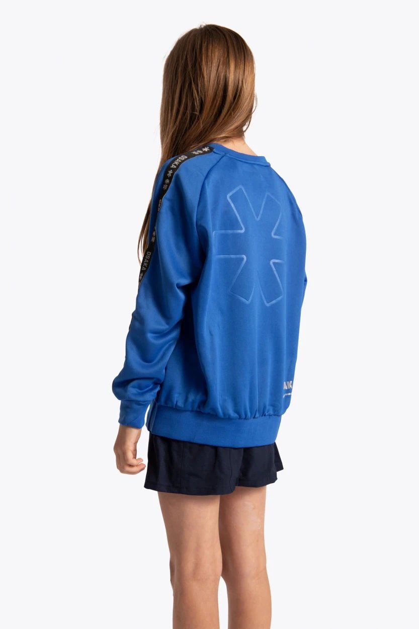 osaka-kids-training-sweater-royal-blue image 3