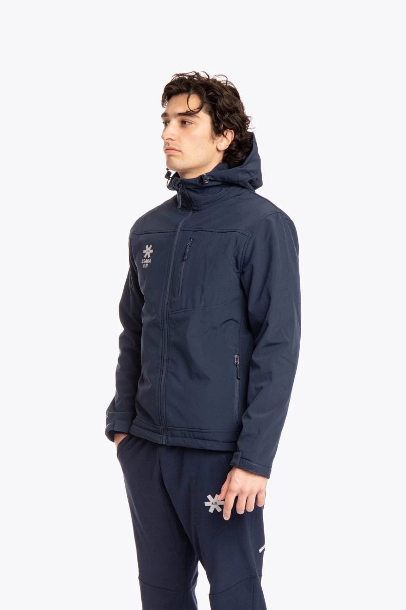 osaka-giacca-softshell-con-cappuccio-unisex-navy image 6