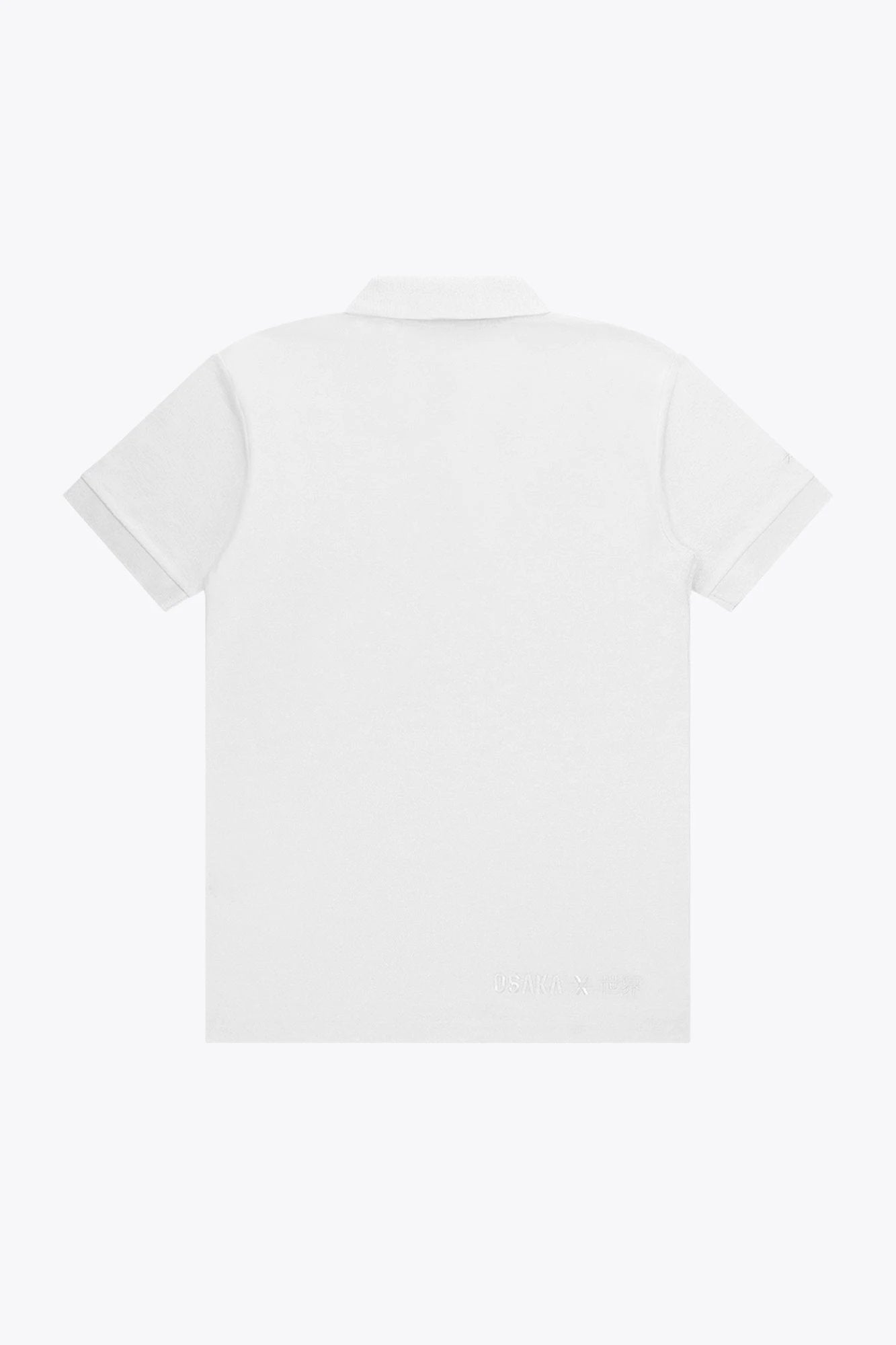 osaka-polo-basic-unisex-bianco image 2