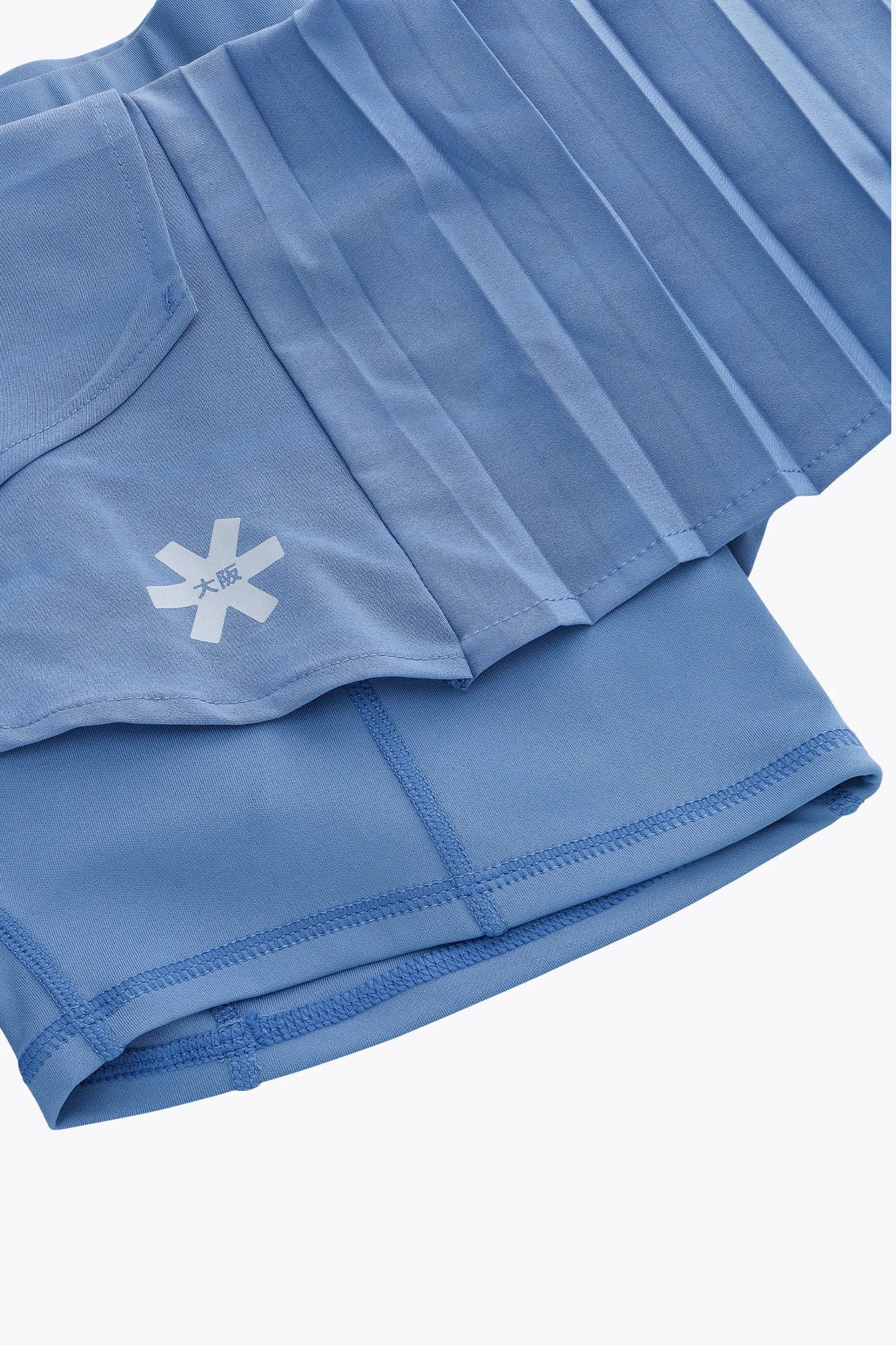 osaka-women-pleat-flow-skort-gonna-pantaloncino-donna-silver-lake-blue image 3