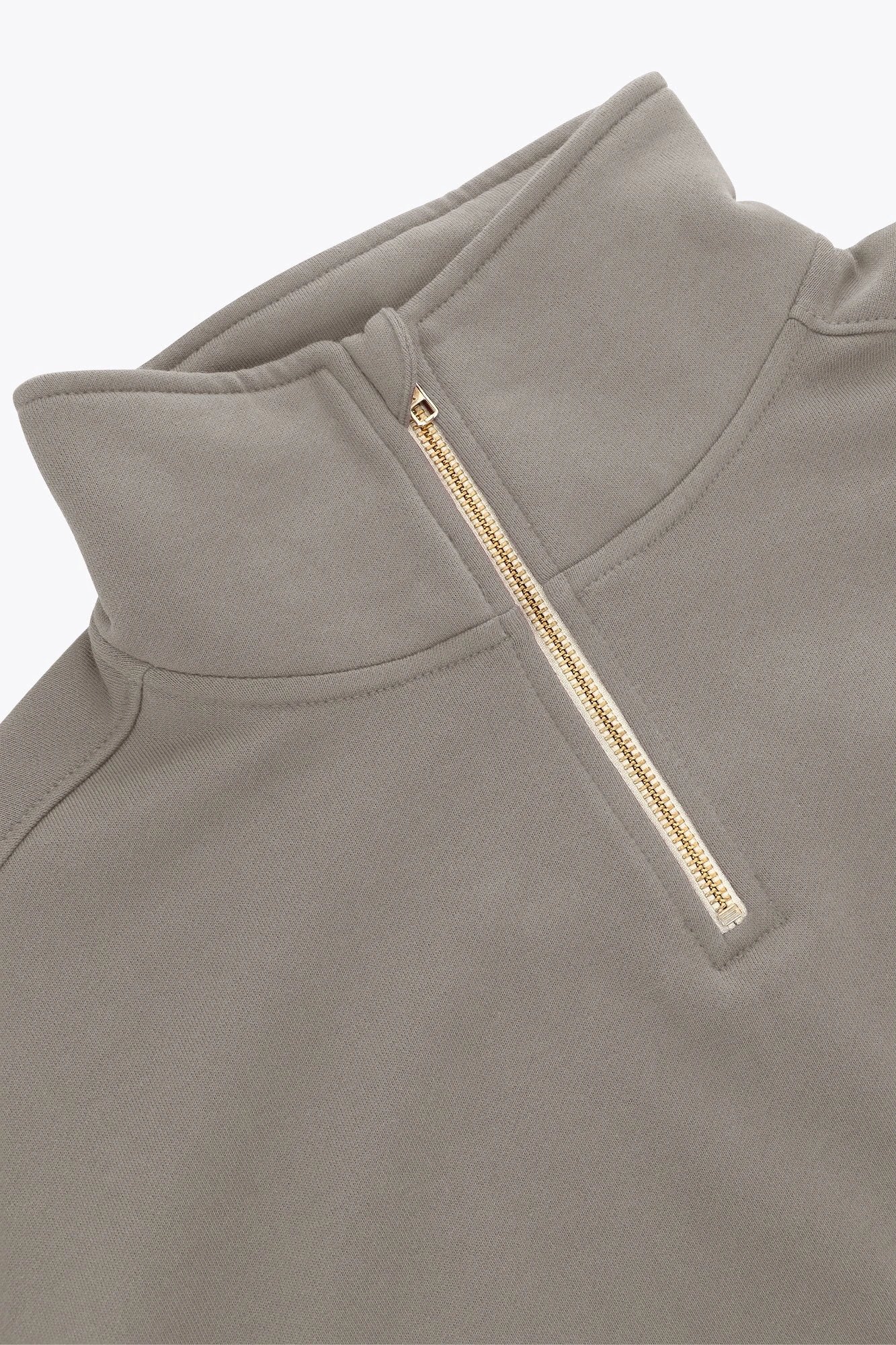 osaka-felpa-donna-cropped-half-zip-cloudburst image 5