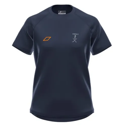 grays-newcastle-medics-hc-gts-maglia-training-donna-blu-navy-manica-corta image 1