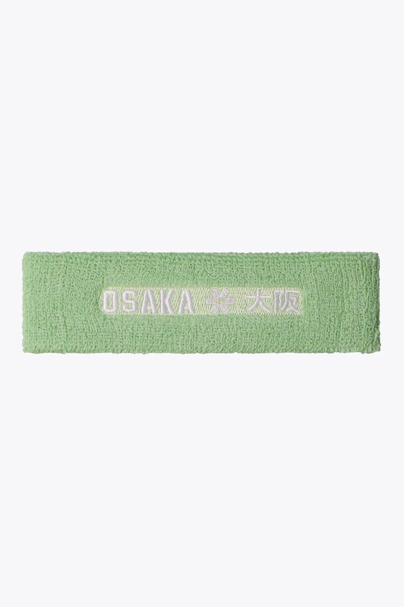 osaka-sweatband-polsino-sportivo-green-eyes image 1