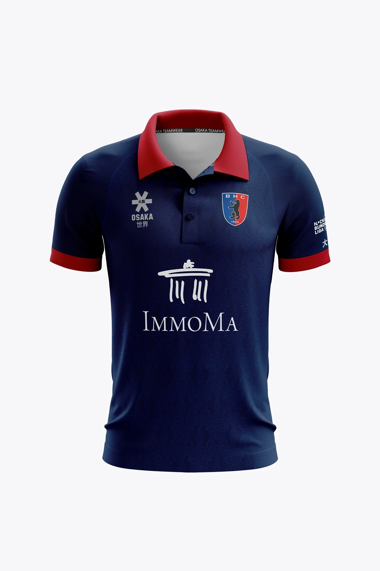 osaka-berlin-men-polo-jersey-maglia-polo-hockey-navy image 1