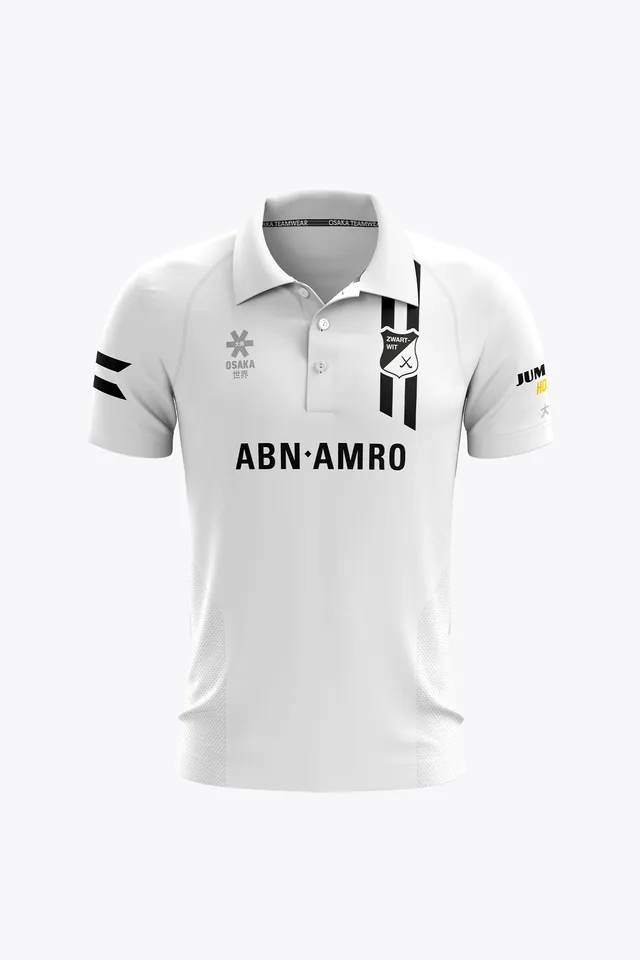 osaka-hc-zwart-wit-polo-uomo-bianco image 1
