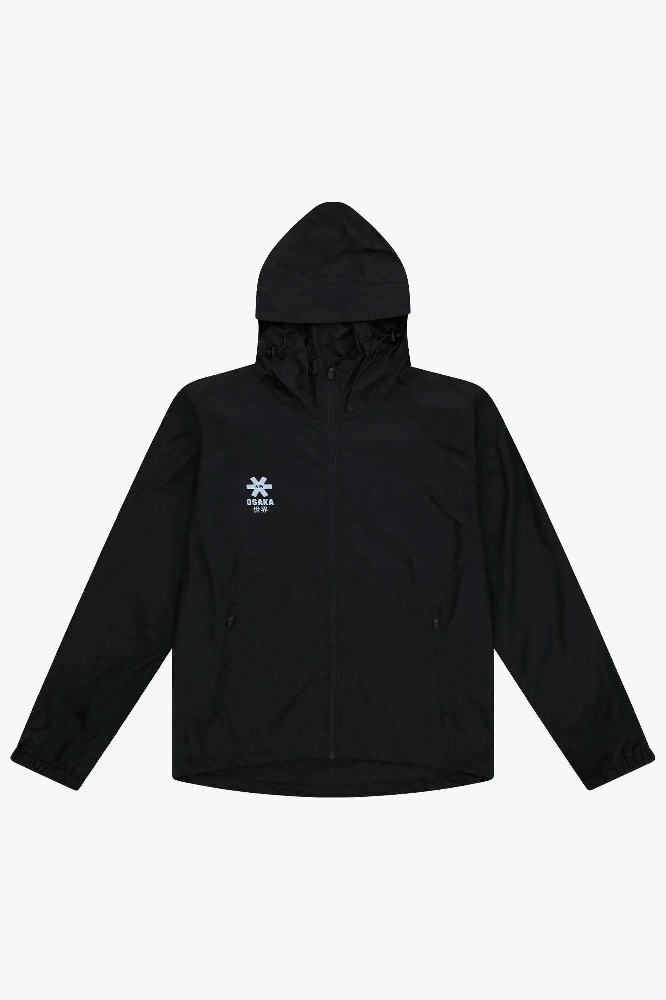 osaka-training-rain-jacket-unisex-black image 1