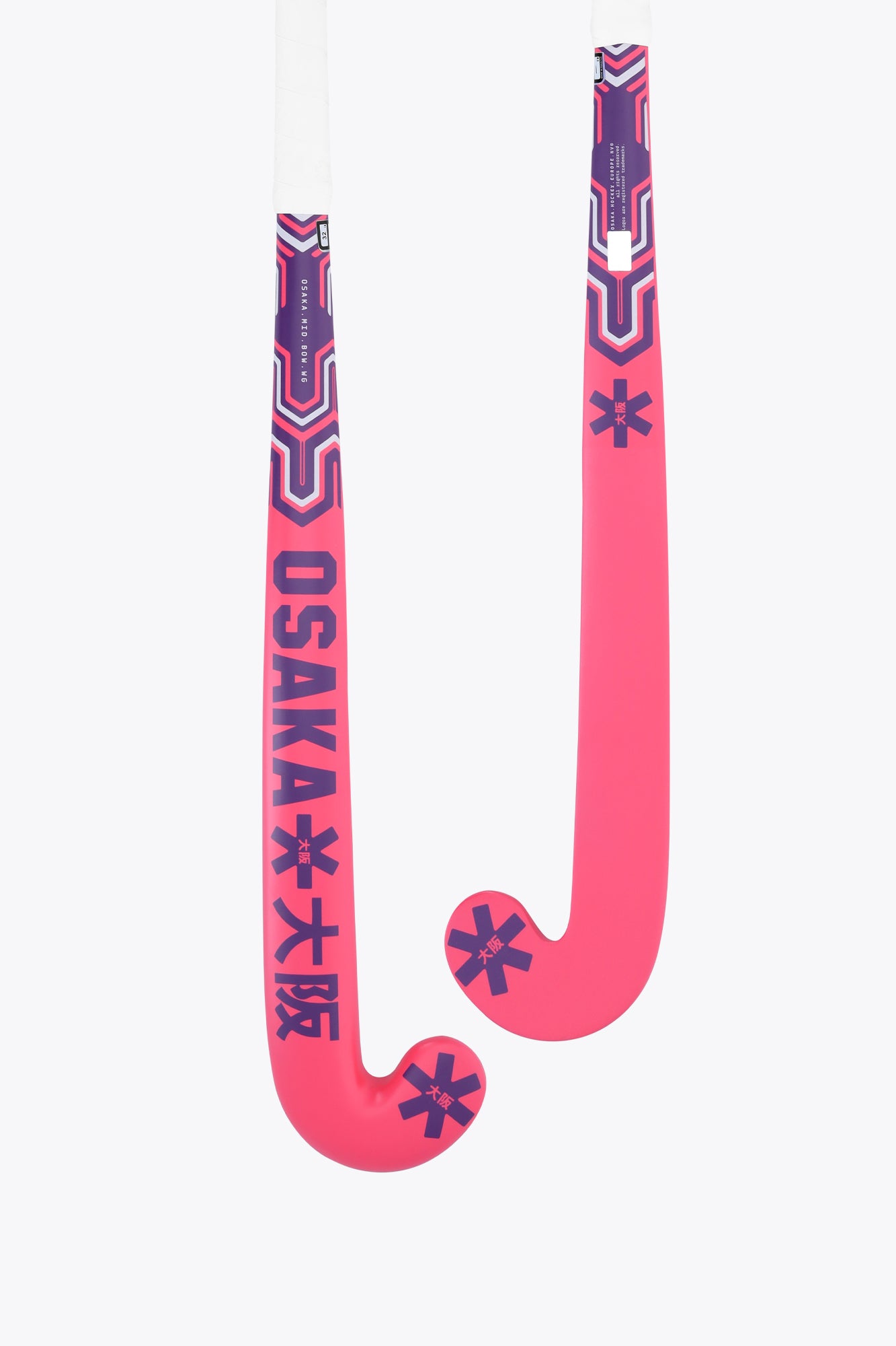 osaka-mid-bow-wg-mazza-hockey-prato-hot-pink image 1