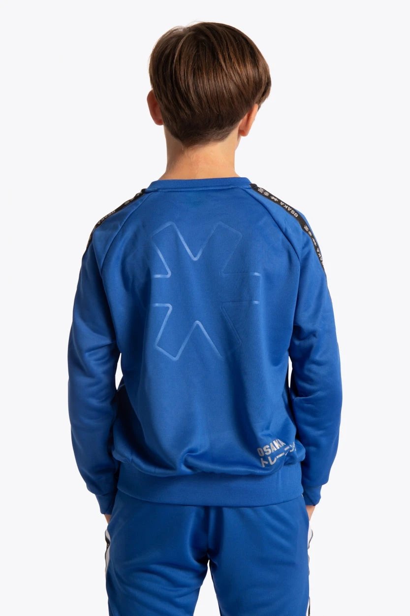 osaka-kids-training-sweater-royal-blue image 4