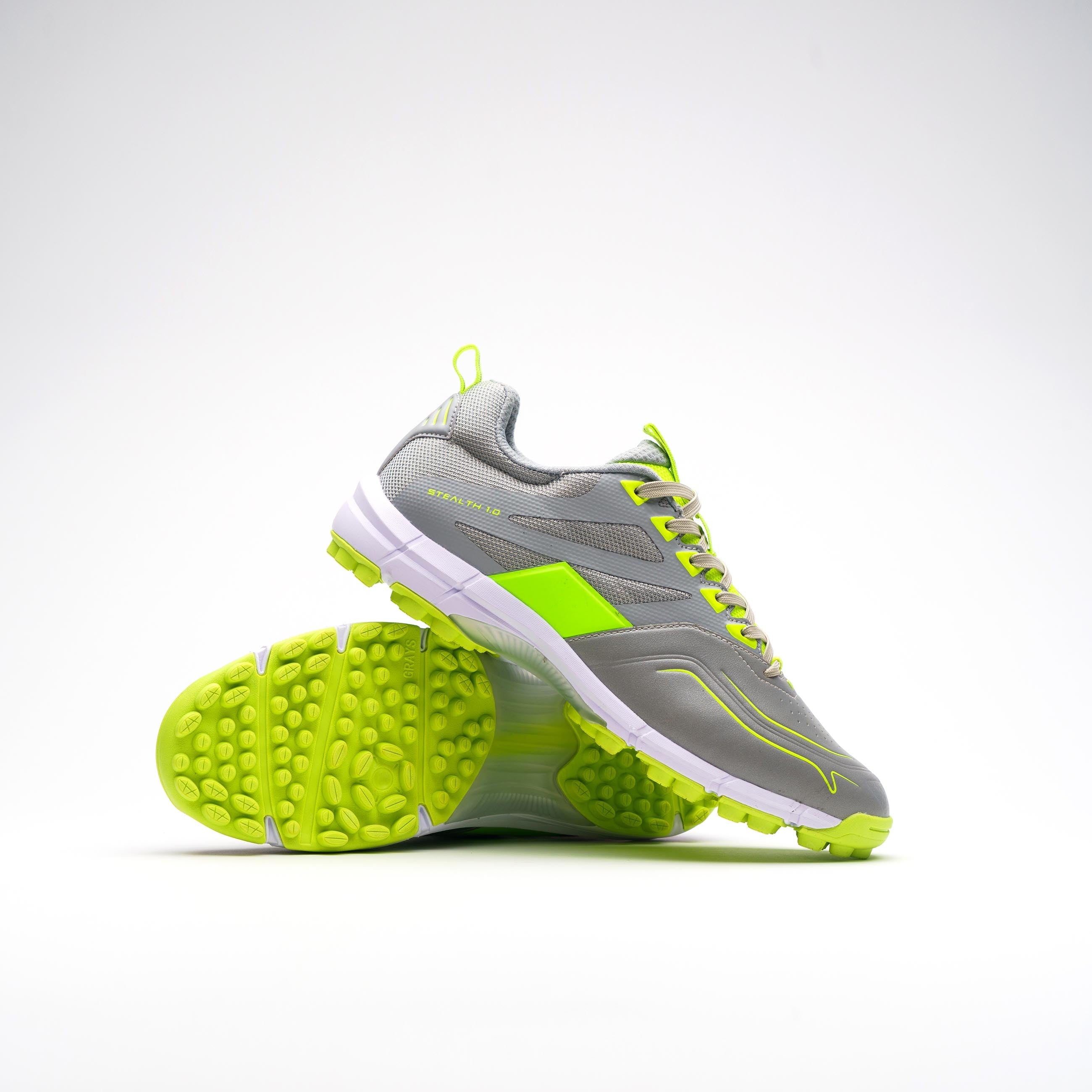 grays-stealth-scarpa-hockey-prato-grey-fluo-yellow image 1