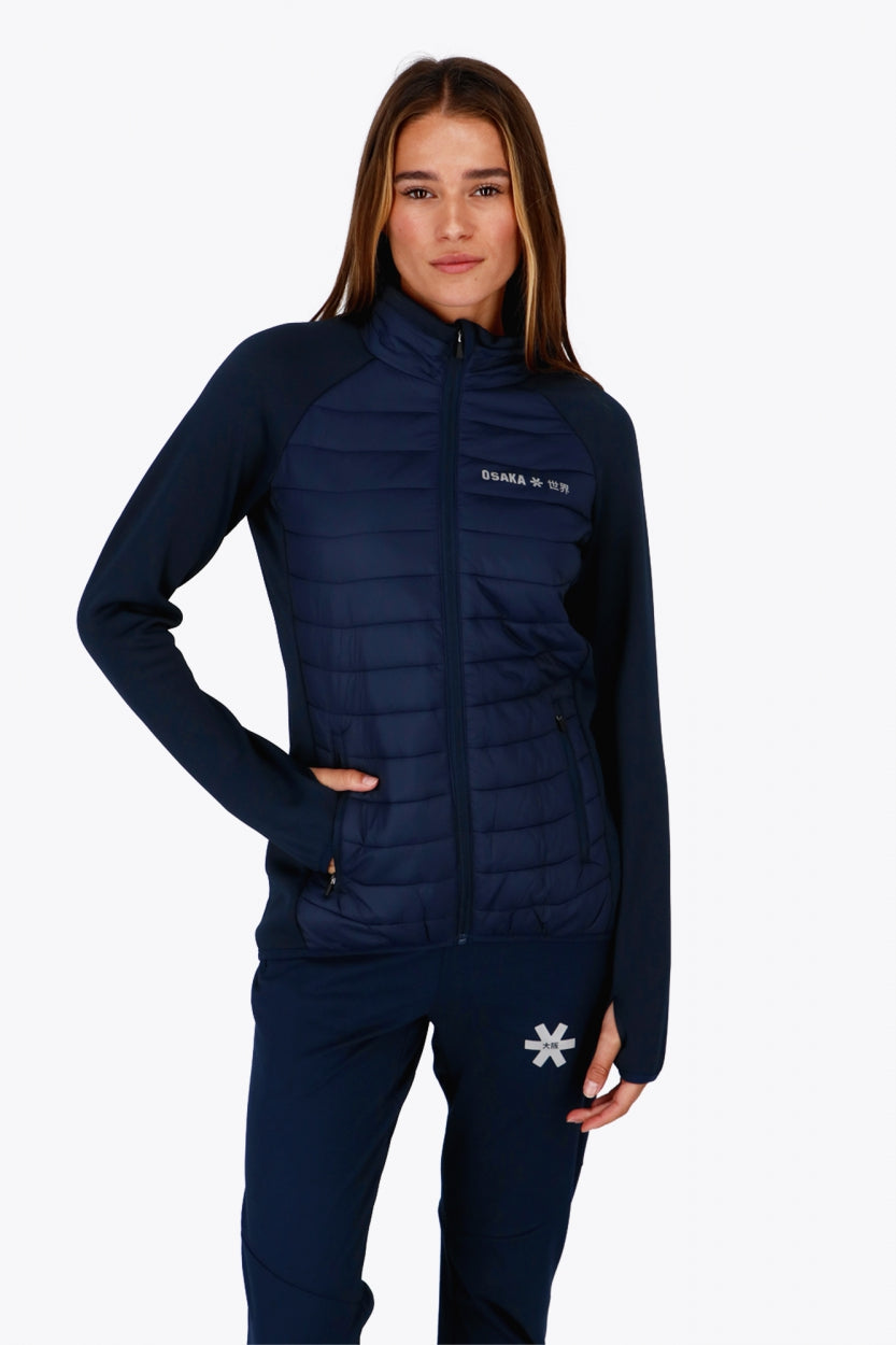 osaka-women-hybrid-jacket-giacca-ibrida-donna-navy image 2