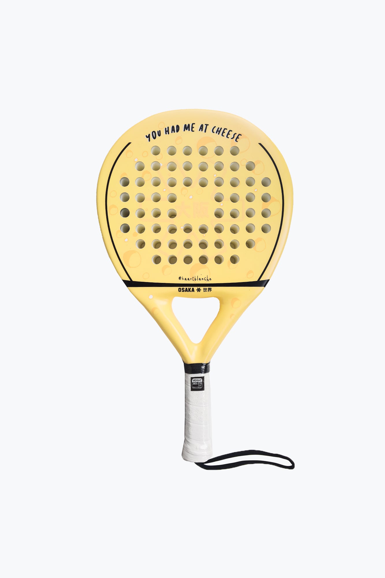 osaka-x-kaart-blanche-racchetta-padel-cheese-giallo image 1