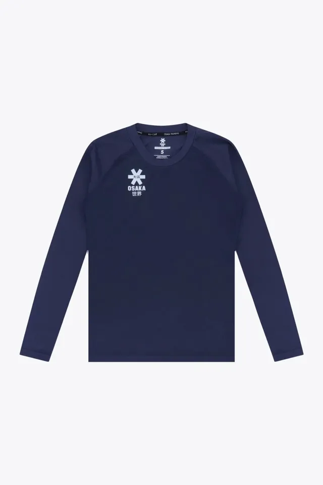 osaka-women-training-tee-manica-lunga-blu-navy image 1