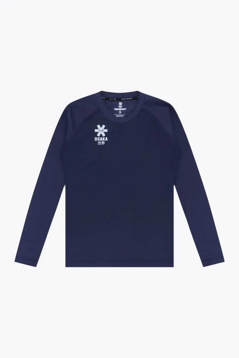 osaka-women-training-tee-manica-lunga-blu-navy image 1