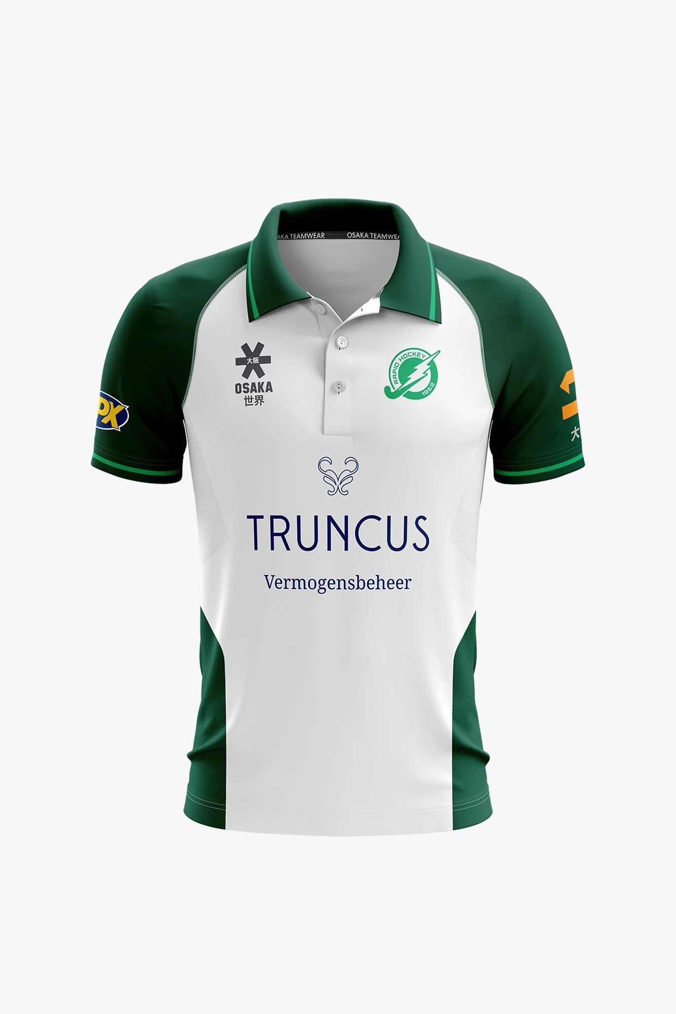 osaka-temse-men-polo-jersey-polo-uomo-bianco-verde-scuro image 1